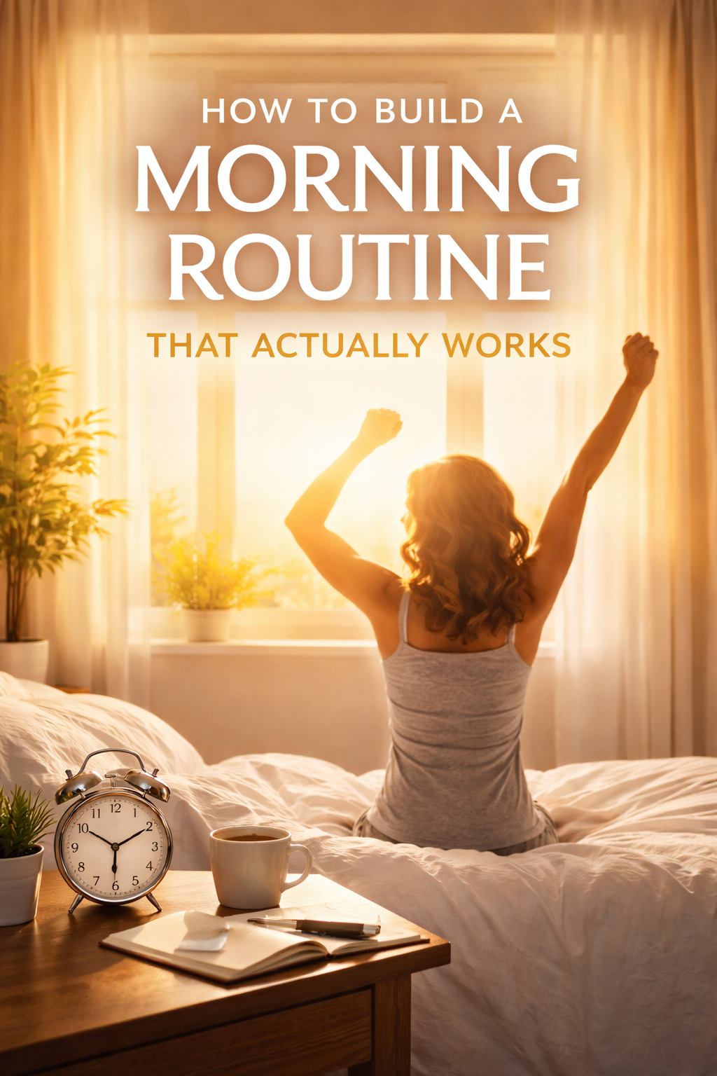 HOW TO BUILD A MORNING ROUTINE THAT ACTUALLY WORKS - eBook