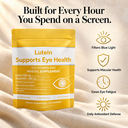 Daily Vision Support Gummies - See clearly, live fully