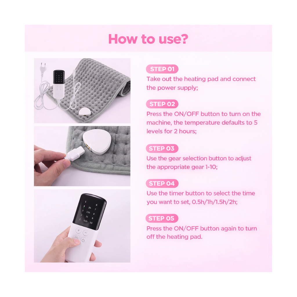 NauraCare™ Comfort Heating Blanket