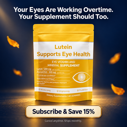 Daily Vision Support Gummies - See clearly, live fully