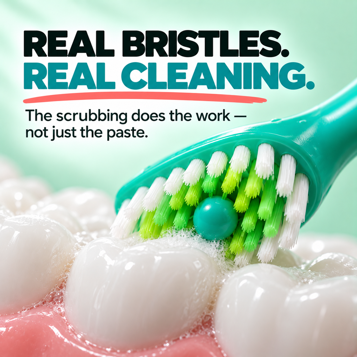 FRESH BREATH, CLEAN TEETH, ANYWHERE, ANYTIME