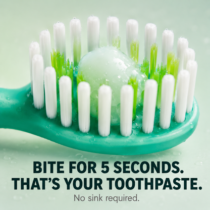 Fresh Breath, Clean Teeth, Anywhere, Anytime