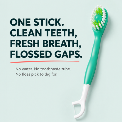 Fresh Breath, Clean Teeth, Anywhere, Anytime