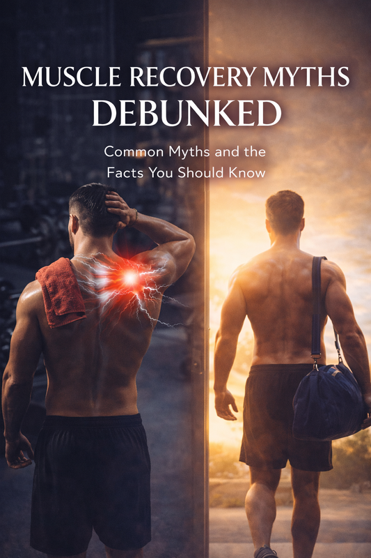 MUSCLE RECOVERY MYTHS DEBUNKED - Common Myths and the Facts You Should Know - eBook