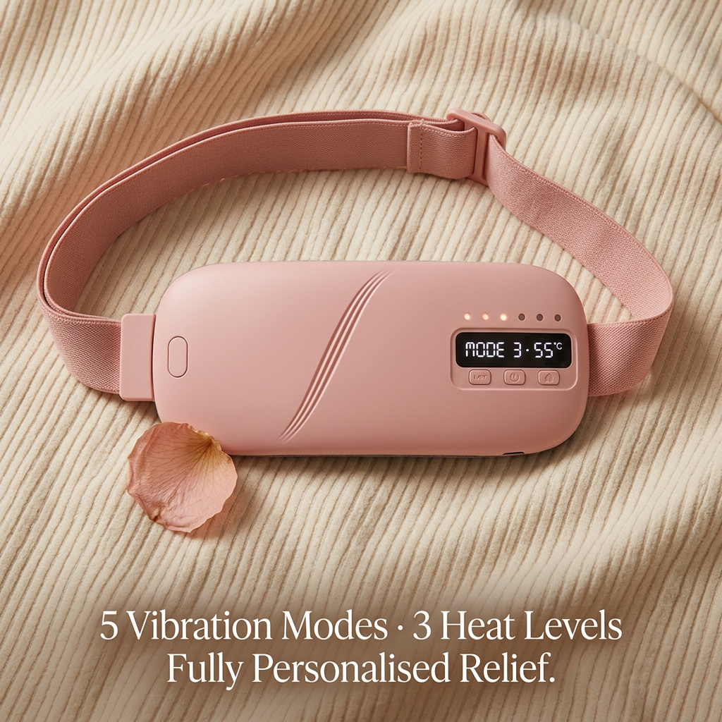 NauraCare™ Heat & Vibration Therapy Belt