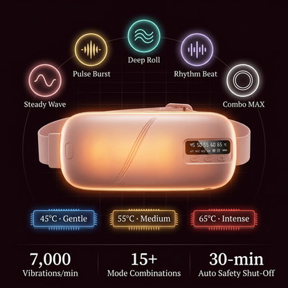 NauraCare™ Heat & Vibration Therapy Belt