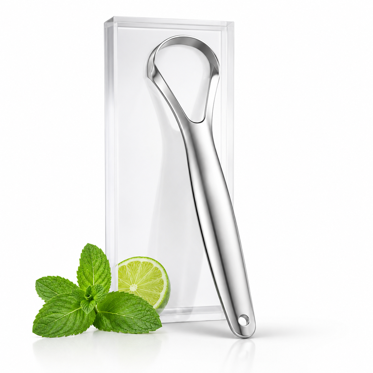 Stainless Steel Tongue Scraper