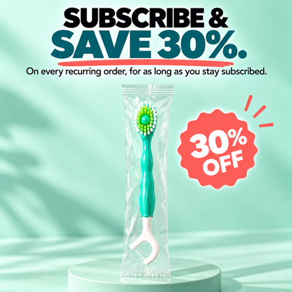 FRESH BREATH, CLEAN TEETH, ANYWHERE, ANYTIME